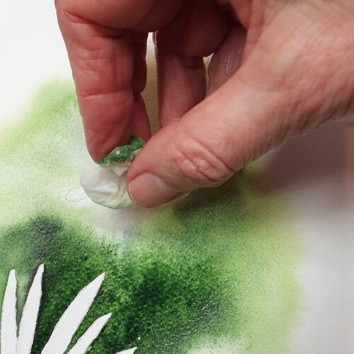 Watercolour Daisy - Image 3